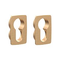 Накладка под цилиндр Punto (Пунто) ET.K.EL.Q27 SSG-39 сатинированное золото