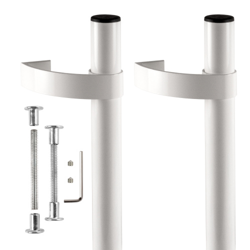 Ручка-скоба офисная Punto (Пунто) PH31/500.02 500мм RAL9016 белый фото 3