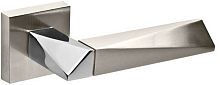 Дверная ручка Fuaro (Фуаро)  K.DM51.DIAMOND (DIAMOND DM) SN/CP-3 матовый никель/хром