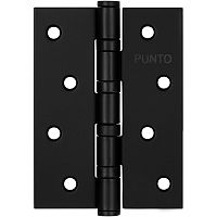 Петли дверные Punto (Пунто) универсальная IN4100U-HD BL (4B/HD 100на70на2.5) черный ПОДВЕС