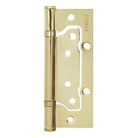 Петли дверные накладные Punto (Пунто) без врезки IN5200W PB (200-2B 125x2,5) Золото
