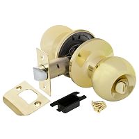 Ручка защелка Punto (Пунто) DK672 PB-BK (6072 PB-B) (фиксатор) золото