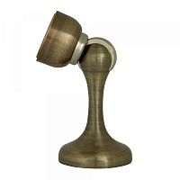 Ограничитель для двери Punto (Пунто) напольный DFIX/MF45 (DSM-45) магнитный ABG-6 бронза