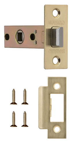 Защелка врезная Fuaro (Фуаро) METF12-45-25 (F12-45-25) SG мат.золото