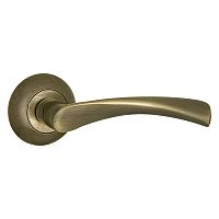 Дверная ручка Punto (Пунто) R.TL54.CRONA (CRONA TL) ABG-6 зеленая бронза