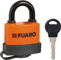 Замок навесной Fuaro (Фуаро) PL-WEATHER-3650 3key (PL-3650) англ. /блистер