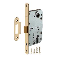 Замок под цилиндр с пластиковым язычком Punto (Пунто) PL85-50/BL SSG (сатинированное золото)