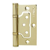 Петли дверные накладные Punto (Пунто) без врезки IN3200W PB (200-2B 75x2,5) Золото