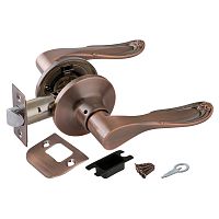 Ручка защелка Punto (Пунто) DK630 AC-PS (6030 AC-P) (без фиксатор) медь