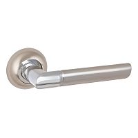 Дверная ручка Punto (Пунто) R.ZR54.UNI (UNI ZR) SN/CP-3 матовый никель/хром