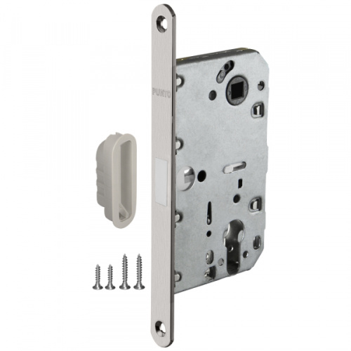 Замок магнитный под цилиндр Punto (Пунто) ML85-50 SN (матовый никель)