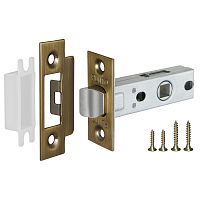 Защелка врезная Punto (Пунто) L45-8 ABG зеленая бронза