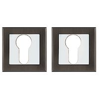 Накладка под цилиндр Punto (Пунто) ET.K.QL52 (ET QL) GR/CP-23 графит/хром