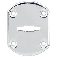 Декоративная накладка Punto (Пунто) ESC021/0-SS (нержавейка) на сувальдный замок без шторки (1 шт.) тех.упак.