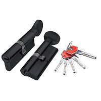 Цилиндровый механизм Fuaro (Фуаро) (D-PRO502/70) D-PRO5002Knob70(30+10+30) BL черный 5Key