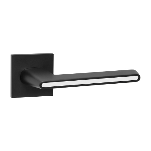 Дверная ручка Ajax (Аякс) K.JS51.STICK BL/WH-19 черный/белый