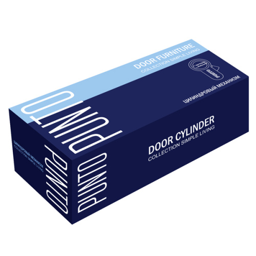 Цилиндровый механизм Punto (Пунто) (Z400/70) Z4000Key70(30+10+30) PB латунь фото 3