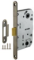 Защелка сантехническая с пластиковым язычком Fuaro (Фуаро) PLASTP96WC-50 (P96WC-50) AB бронза